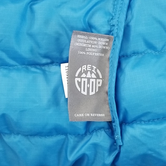 REI Blue Down Vest - Picture 5 of 8